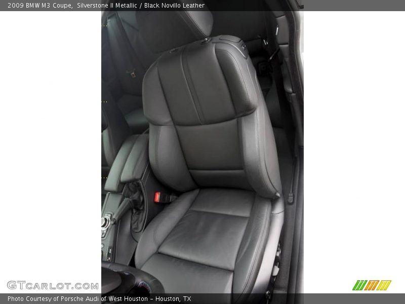 Silverstone II Metallic / Black Novillo Leather 2009 BMW M3 Coupe