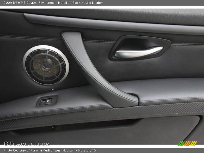 Silverstone II Metallic / Black Novillo Leather 2009 BMW M3 Coupe