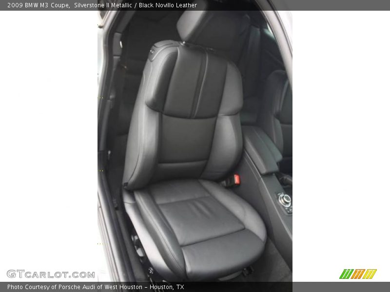 Silverstone II Metallic / Black Novillo Leather 2009 BMW M3 Coupe