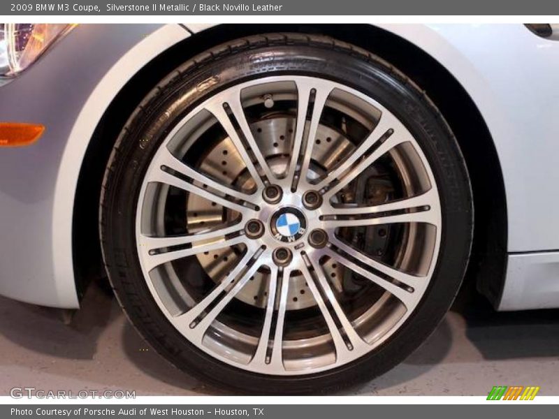 Silverstone II Metallic / Black Novillo Leather 2009 BMW M3 Coupe