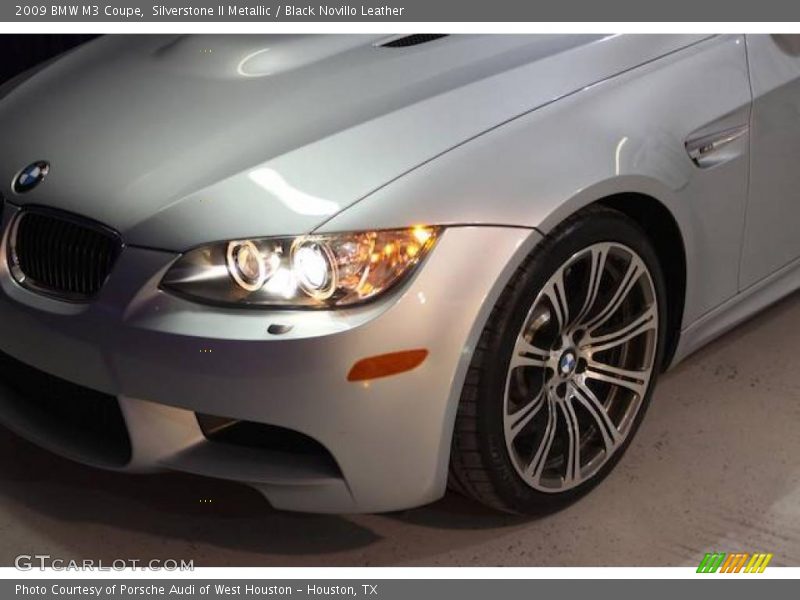 Silverstone II Metallic / Black Novillo Leather 2009 BMW M3 Coupe