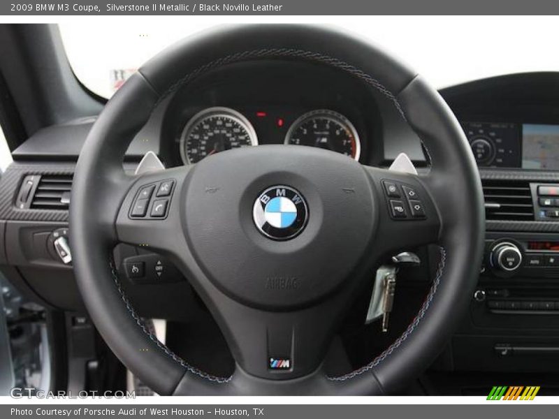 Silverstone II Metallic / Black Novillo Leather 2009 BMW M3 Coupe