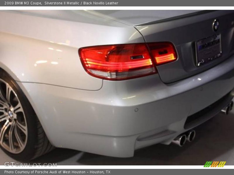 Silverstone II Metallic / Black Novillo Leather 2009 BMW M3 Coupe