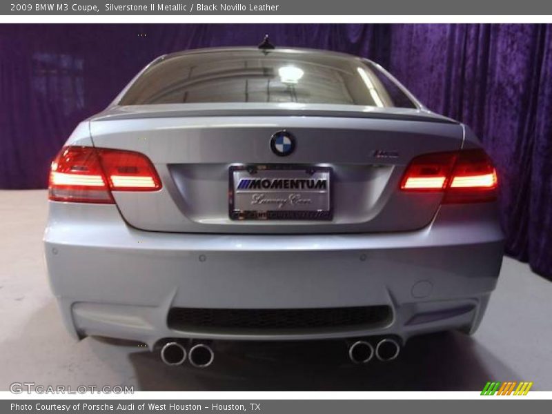Silverstone II Metallic / Black Novillo Leather 2009 BMW M3 Coupe