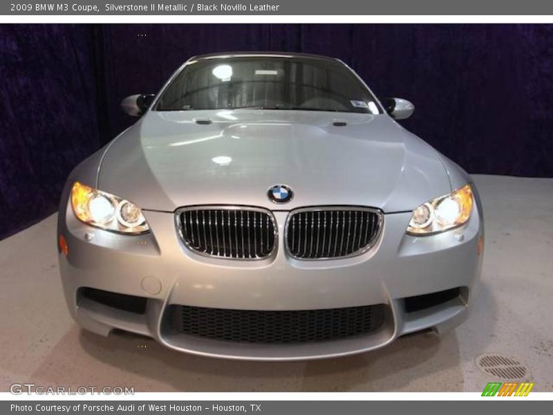 Silverstone II Metallic / Black Novillo Leather 2009 BMW M3 Coupe