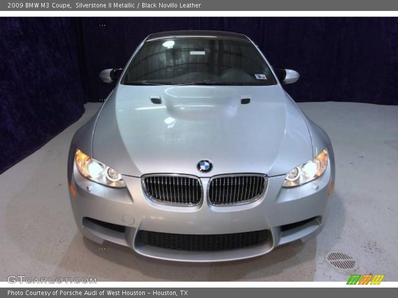 Silverstone II Metallic / Black Novillo Leather 2009 BMW M3 Coupe