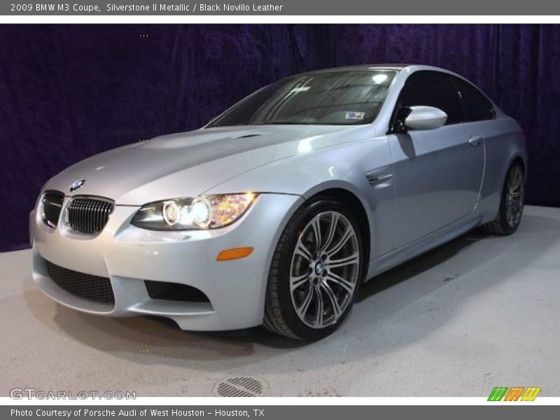 Silverstone II Metallic / Black Novillo Leather 2009 BMW M3 Coupe
