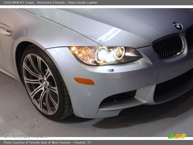Silverstone II Metallic / Black Novillo Leather 2009 BMW M3 Coupe