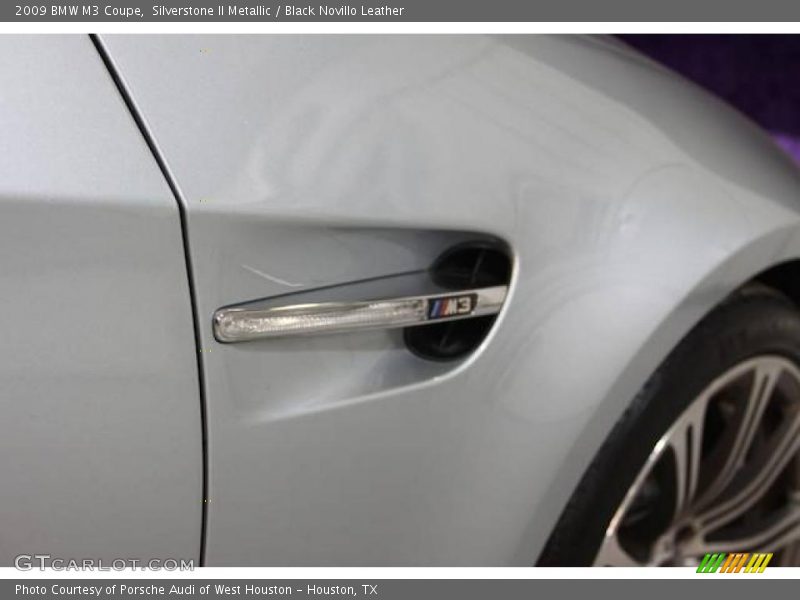 Silverstone II Metallic / Black Novillo Leather 2009 BMW M3 Coupe