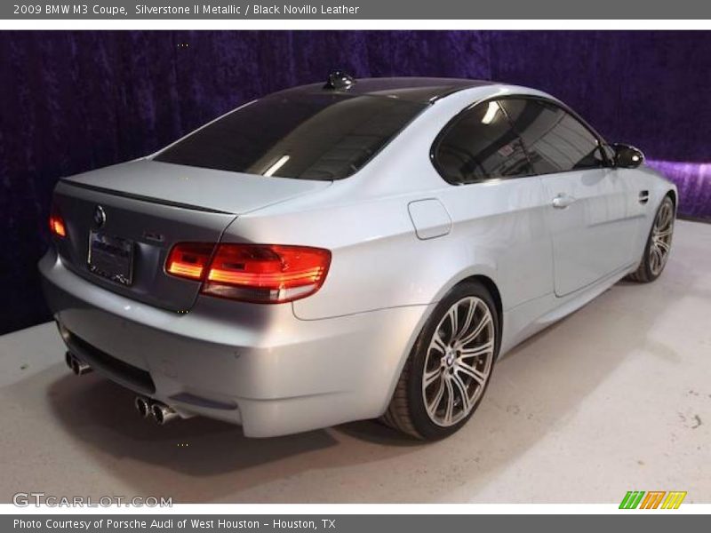 Silverstone II Metallic / Black Novillo Leather 2009 BMW M3 Coupe