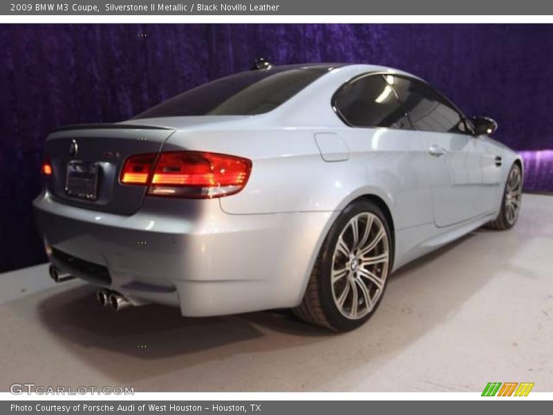 Silverstone II Metallic / Black Novillo Leather 2009 BMW M3 Coupe
