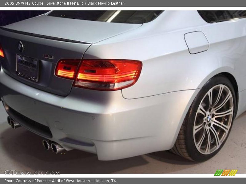 Silverstone II Metallic / Black Novillo Leather 2009 BMW M3 Coupe