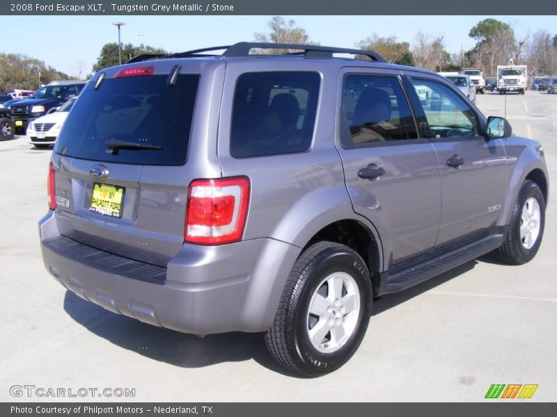 Tungsten Grey Metallic / Stone 2008 Ford Escape XLT