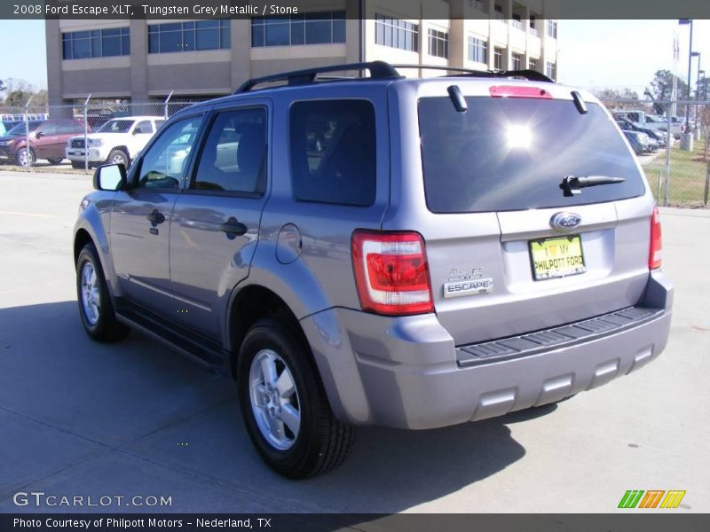 Tungsten Grey Metallic / Stone 2008 Ford Escape XLT