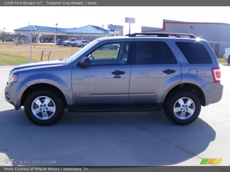 Tungsten Grey Metallic / Stone 2008 Ford Escape XLT