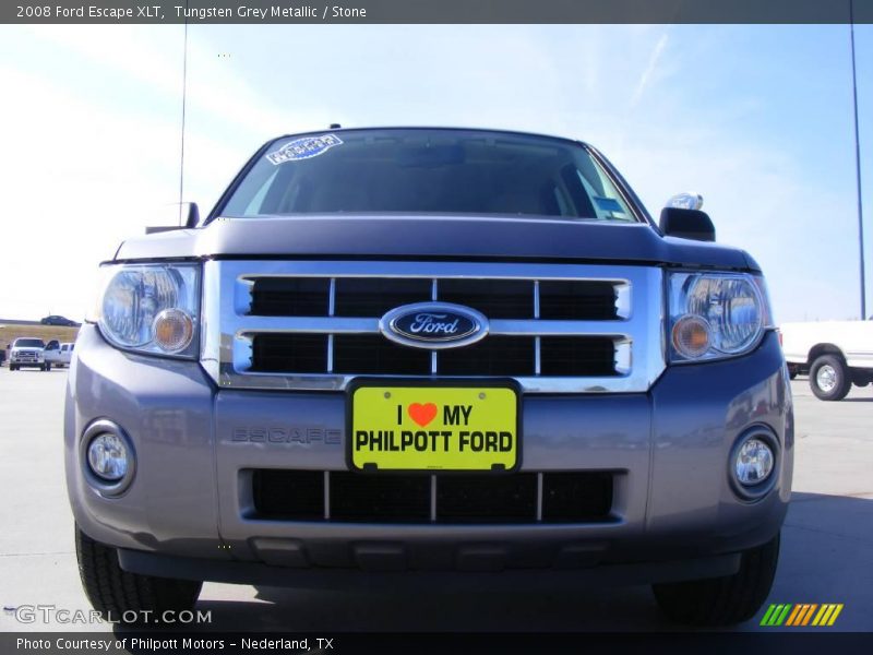 Tungsten Grey Metallic / Stone 2008 Ford Escape XLT