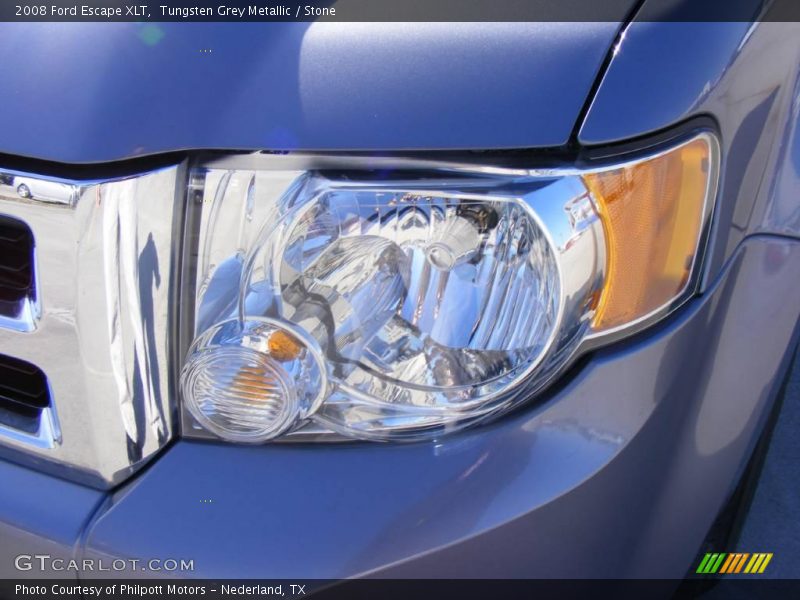 Tungsten Grey Metallic / Stone 2008 Ford Escape XLT