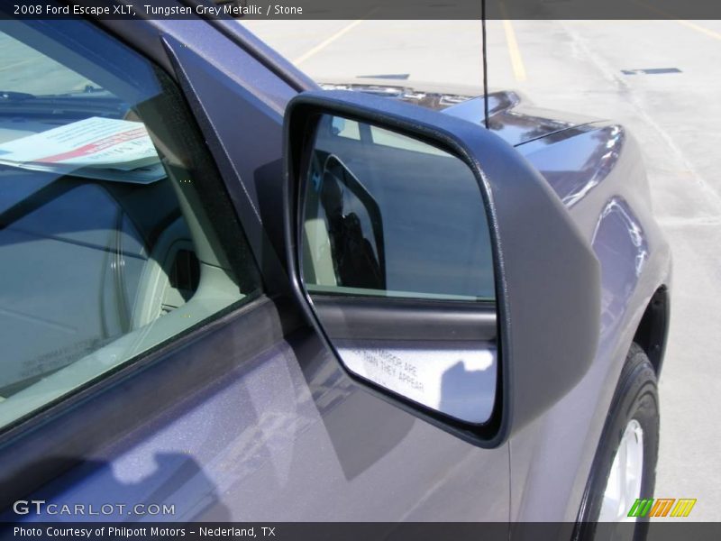 Tungsten Grey Metallic / Stone 2008 Ford Escape XLT