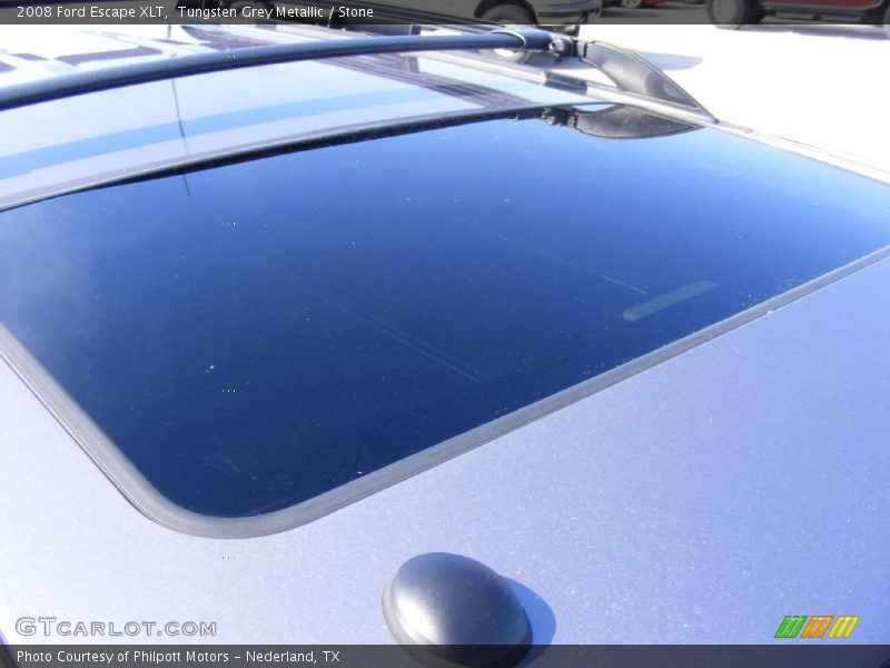 Tungsten Grey Metallic / Stone 2008 Ford Escape XLT