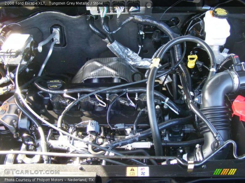 Tungsten Grey Metallic / Stone 2008 Ford Escape XLT