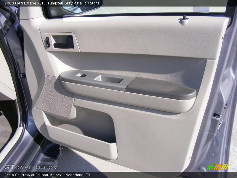Tungsten Grey Metallic / Stone 2008 Ford Escape XLT