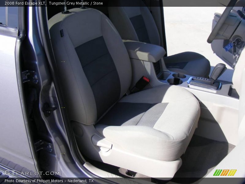 Tungsten Grey Metallic / Stone 2008 Ford Escape XLT