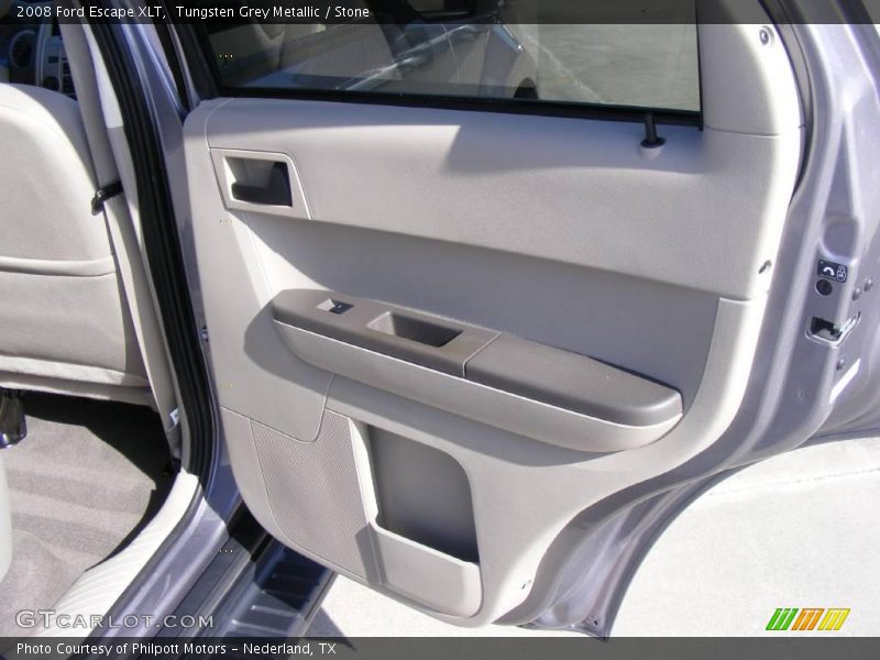 Tungsten Grey Metallic / Stone 2008 Ford Escape XLT