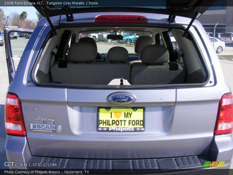 Tungsten Grey Metallic / Stone 2008 Ford Escape XLT