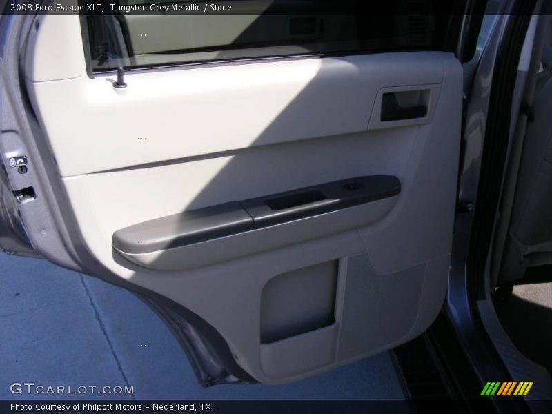 Tungsten Grey Metallic / Stone 2008 Ford Escape XLT