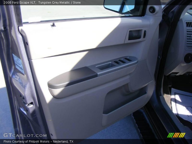 Tungsten Grey Metallic / Stone 2008 Ford Escape XLT