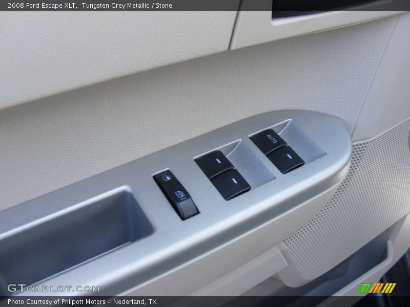Tungsten Grey Metallic / Stone 2008 Ford Escape XLT