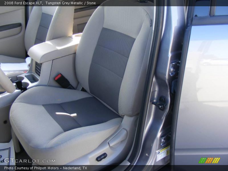 Tungsten Grey Metallic / Stone 2008 Ford Escape XLT