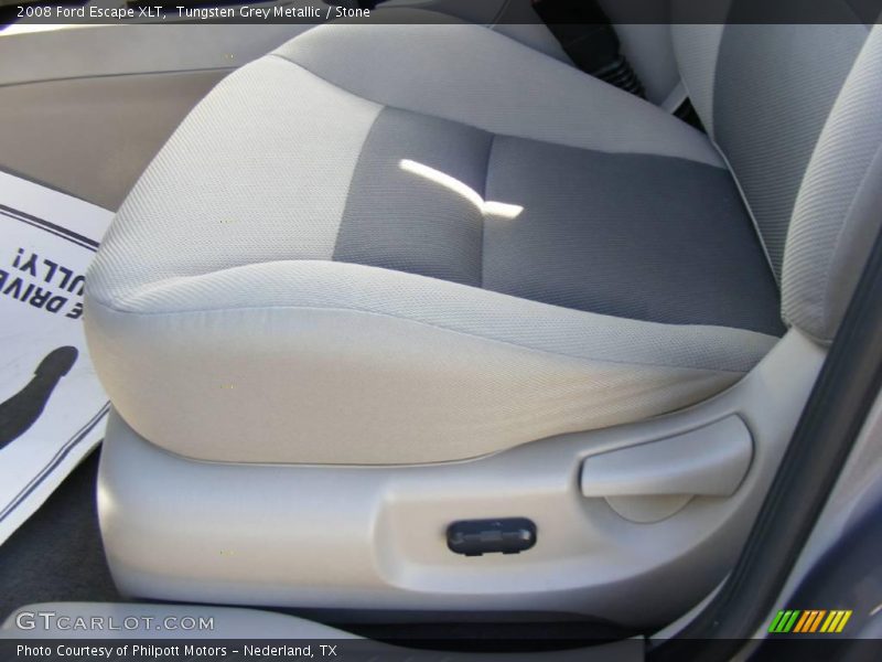 Tungsten Grey Metallic / Stone 2008 Ford Escape XLT