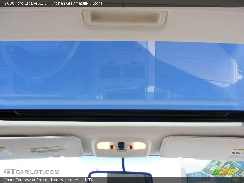 Tungsten Grey Metallic / Stone 2008 Ford Escape XLT