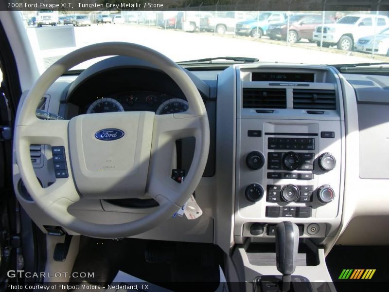 Tungsten Grey Metallic / Stone 2008 Ford Escape XLT