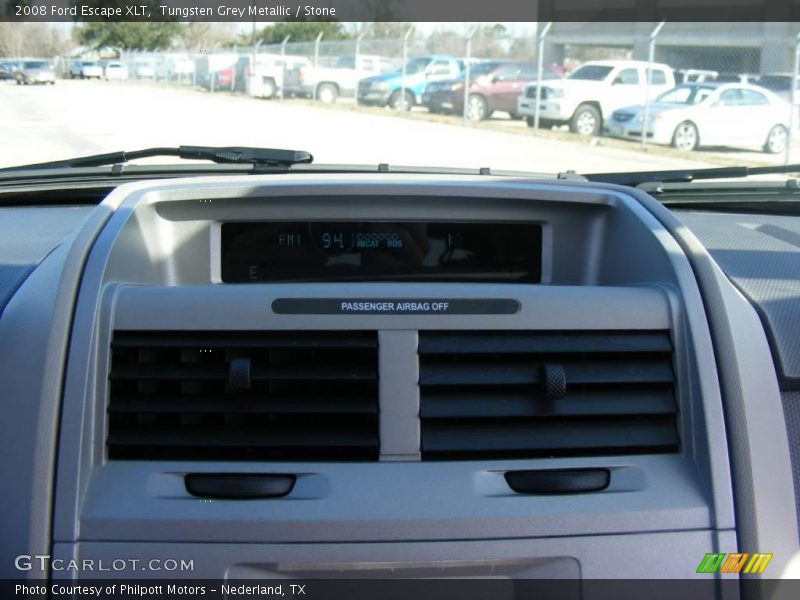 Tungsten Grey Metallic / Stone 2008 Ford Escape XLT