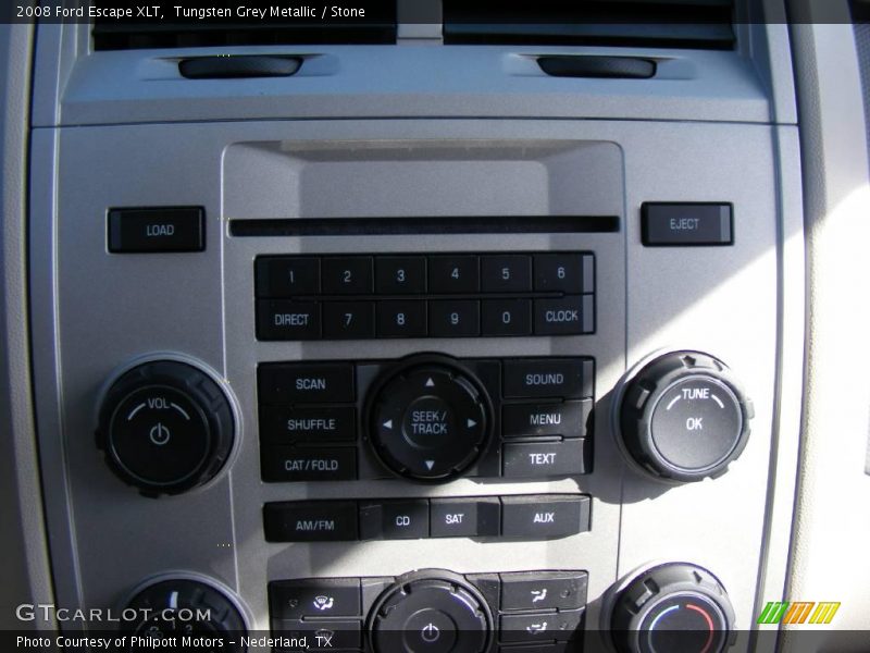 Tungsten Grey Metallic / Stone 2008 Ford Escape XLT