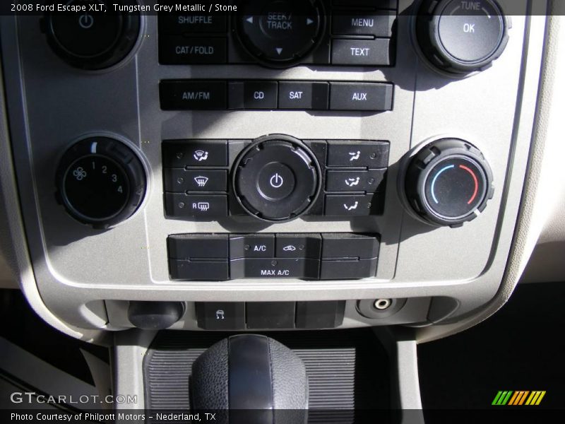 Tungsten Grey Metallic / Stone 2008 Ford Escape XLT