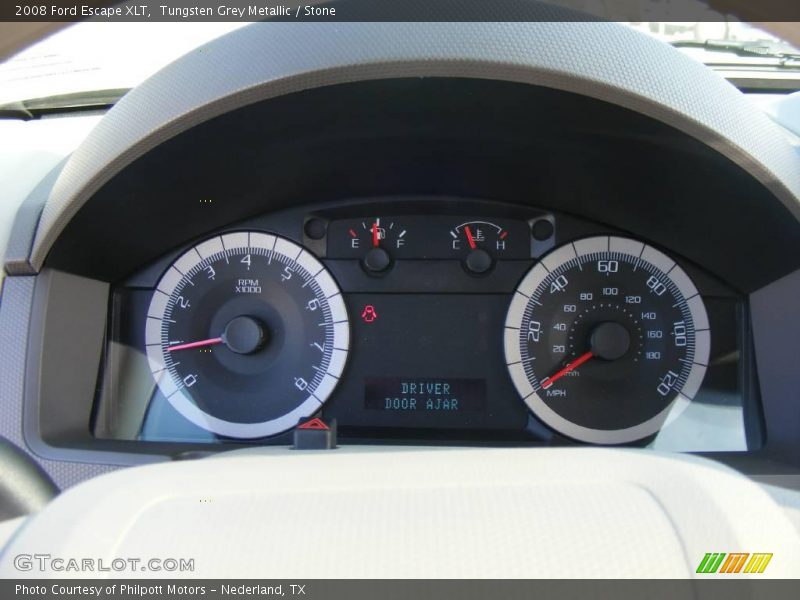 Tungsten Grey Metallic / Stone 2008 Ford Escape XLT