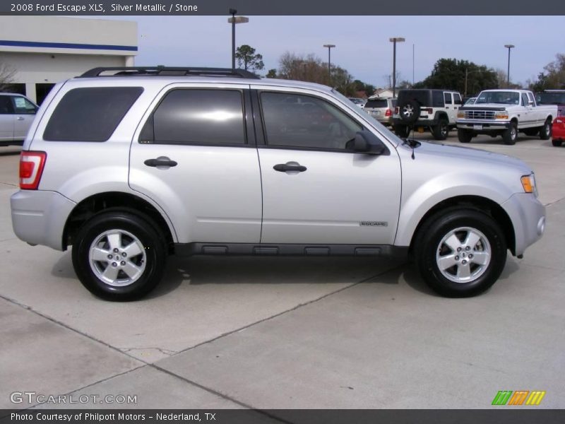 Silver Metallic / Stone 2008 Ford Escape XLS