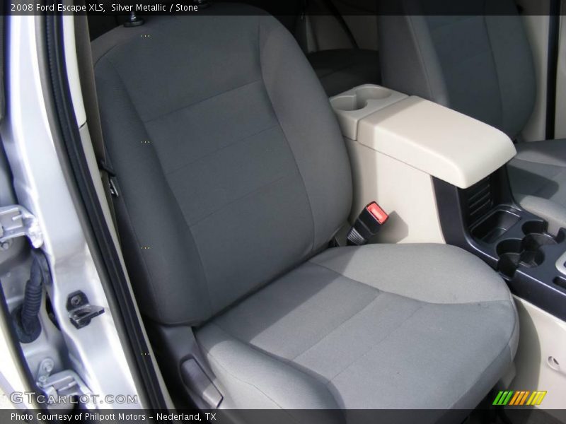Silver Metallic / Stone 2008 Ford Escape XLS