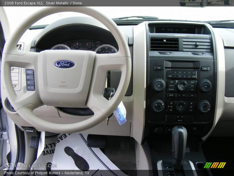Silver Metallic / Stone 2008 Ford Escape XLS