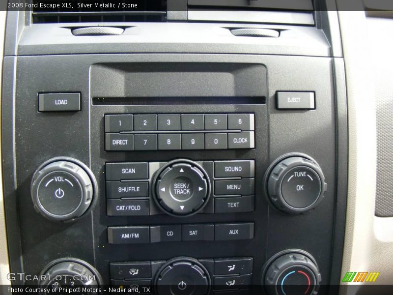 Silver Metallic / Stone 2008 Ford Escape XLS