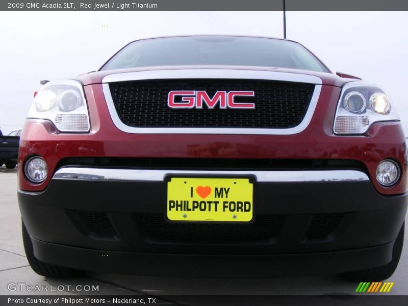 Red Jewel / Light Titanium 2009 GMC Acadia SLT