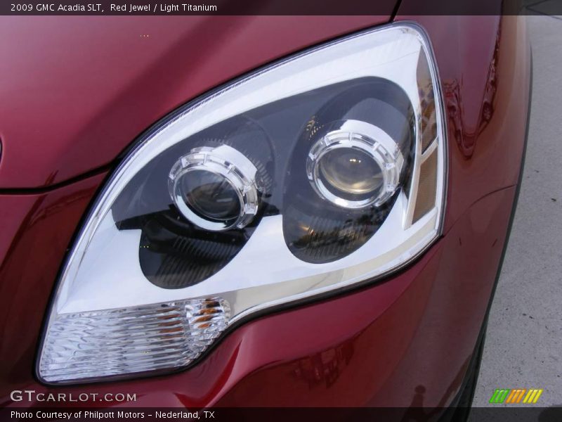 Red Jewel / Light Titanium 2009 GMC Acadia SLT