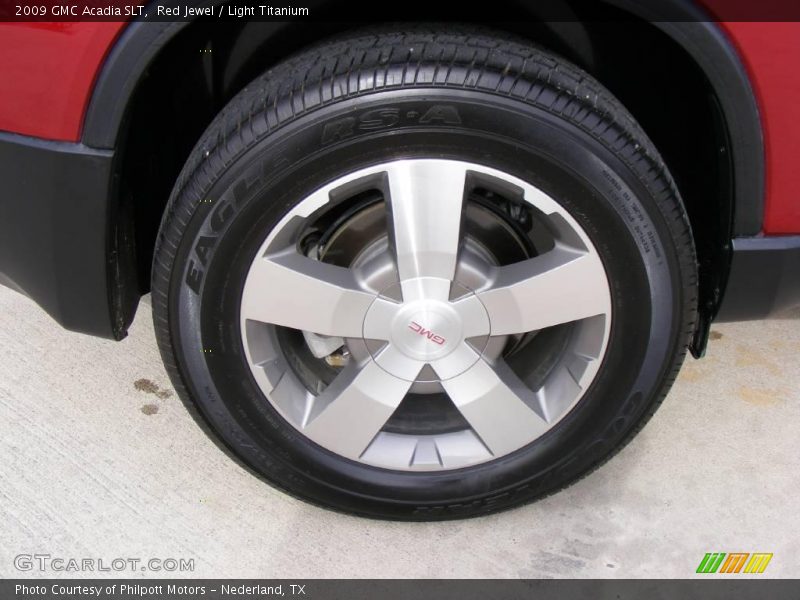 Red Jewel / Light Titanium 2009 GMC Acadia SLT