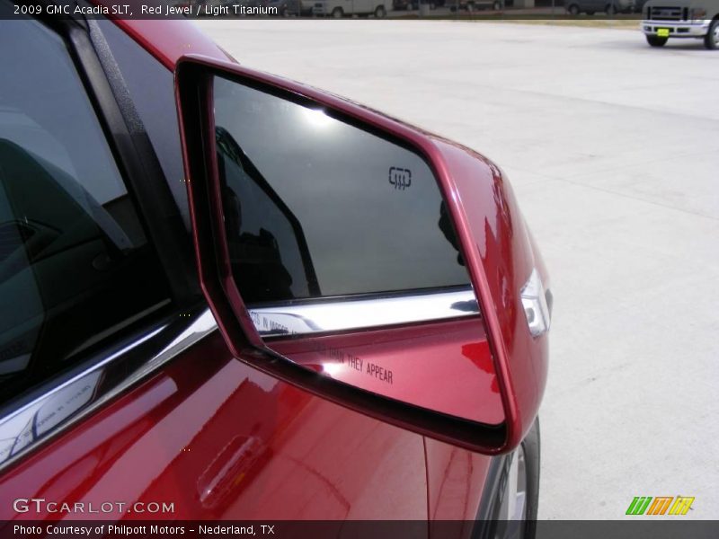 Red Jewel / Light Titanium 2009 GMC Acadia SLT