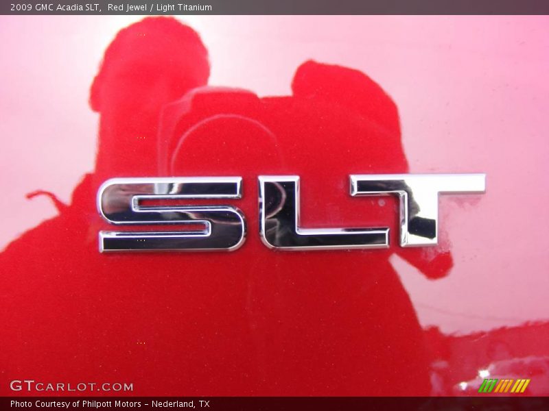 Red Jewel / Light Titanium 2009 GMC Acadia SLT