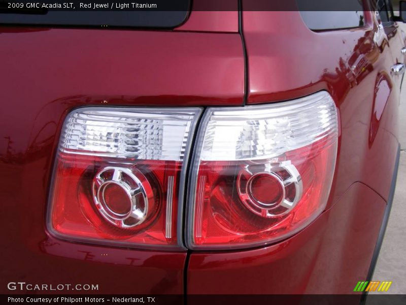 Red Jewel / Light Titanium 2009 GMC Acadia SLT