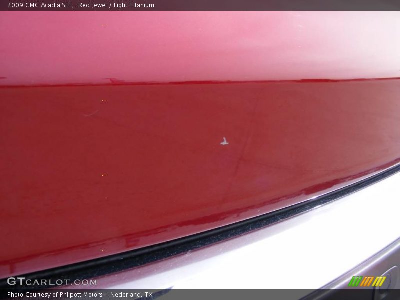 Red Jewel / Light Titanium 2009 GMC Acadia SLT